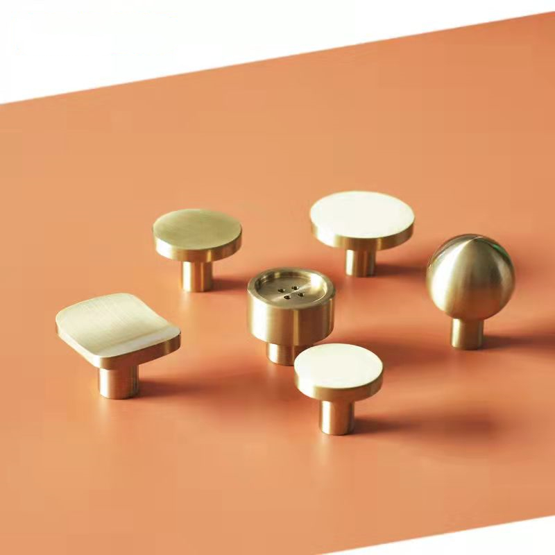 Furniture Hardware Jig - Modern katı pirinç dolap mutfak kolları