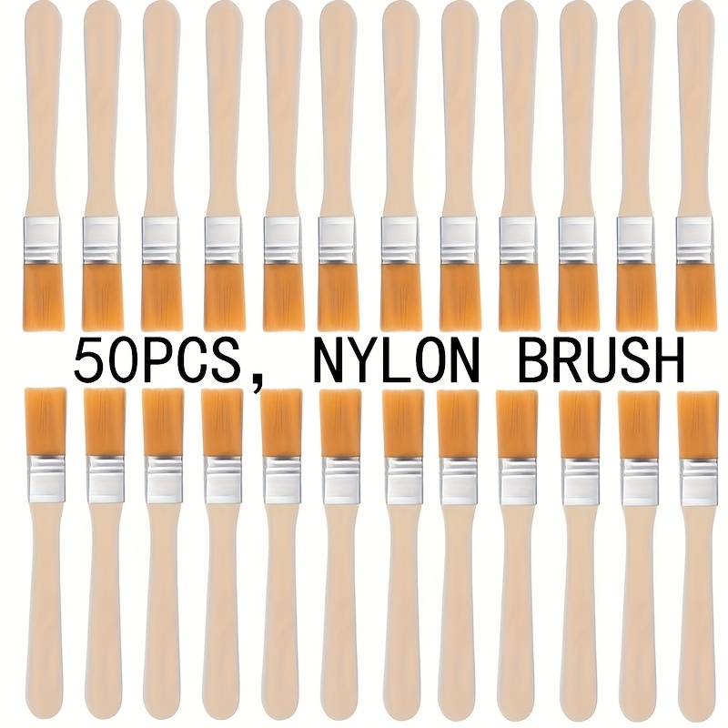 Furniture Hardware Manufacturer - 50 adet Ahşap Saplı Naylon Boya