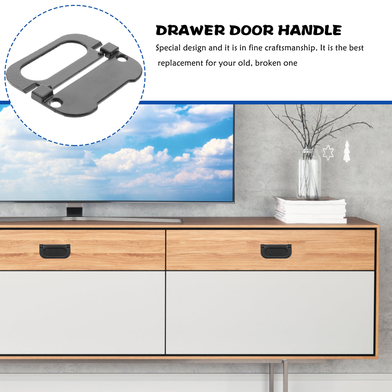 5 adet gömme kapı kolu, çekmec - Furniture Hardware Lowes incelemesi ve fiyatı